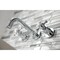 Kingston Brass KS8121BX Two-Handle Wall Mount Bathroom Faucet, Polished Chrome KS8121BX - alternate 4